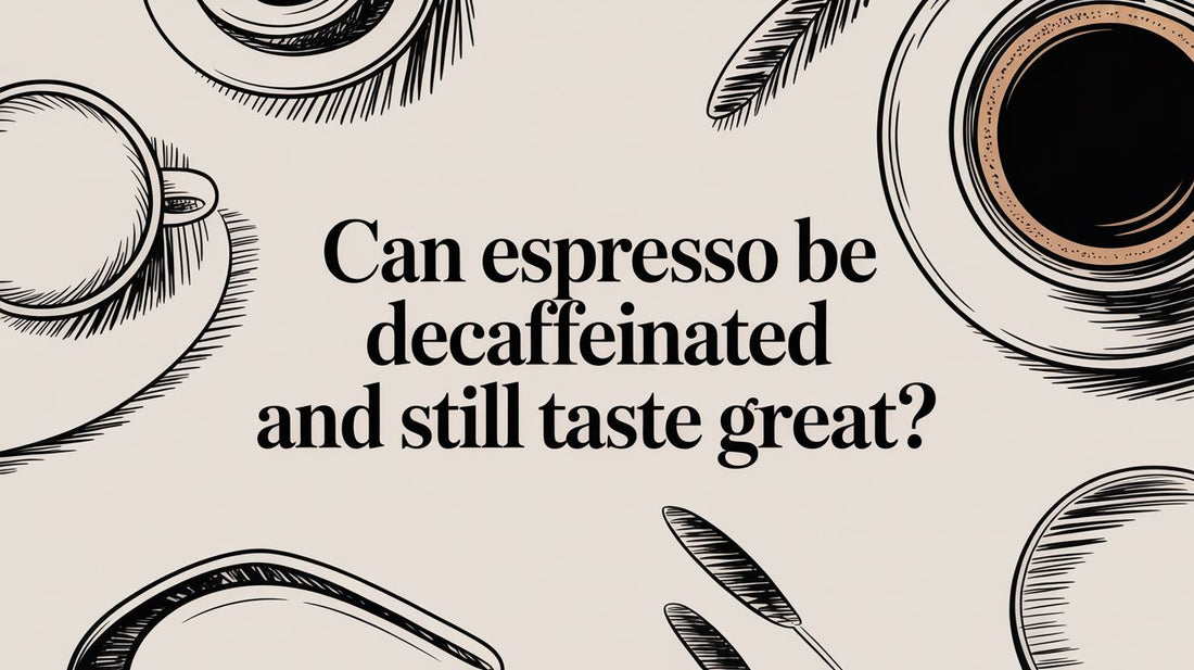 Can Espresso Be Decaffeinated and Still Taste Great?
