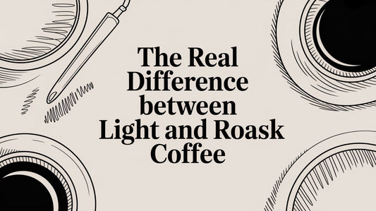 The Real Difference Between Light and Dark Roast Coffee