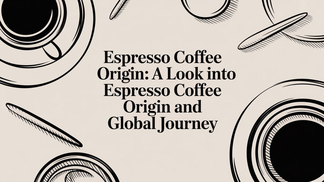 Espresso Coffee Origin: A Look into espresso coffee origin and Global Journey