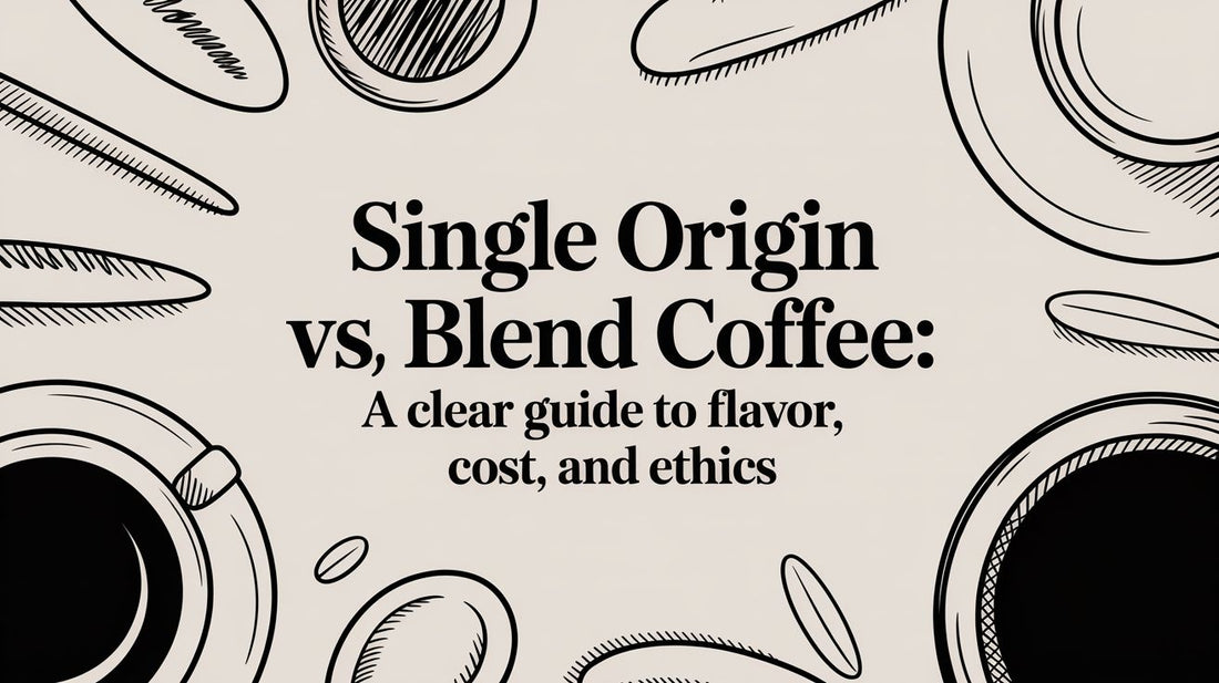 Single origin vs blend coffee: A Clear Guide to Flavor, Cost, and Ethics